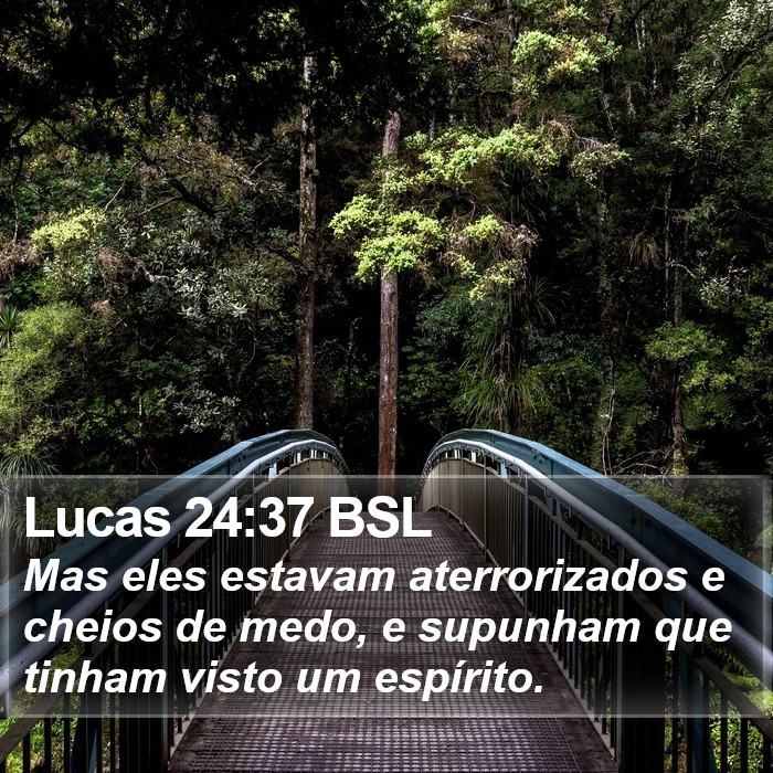 Lucas 24:37 BSL Bible Study