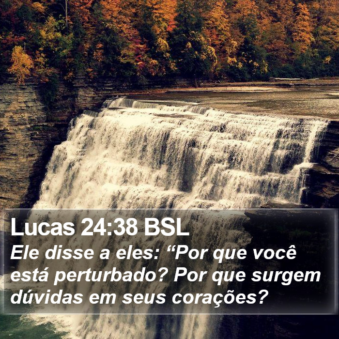 Lucas 24:38 BSL Bible Study