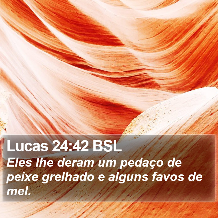 Lucas 24:42 BSL Bible Study