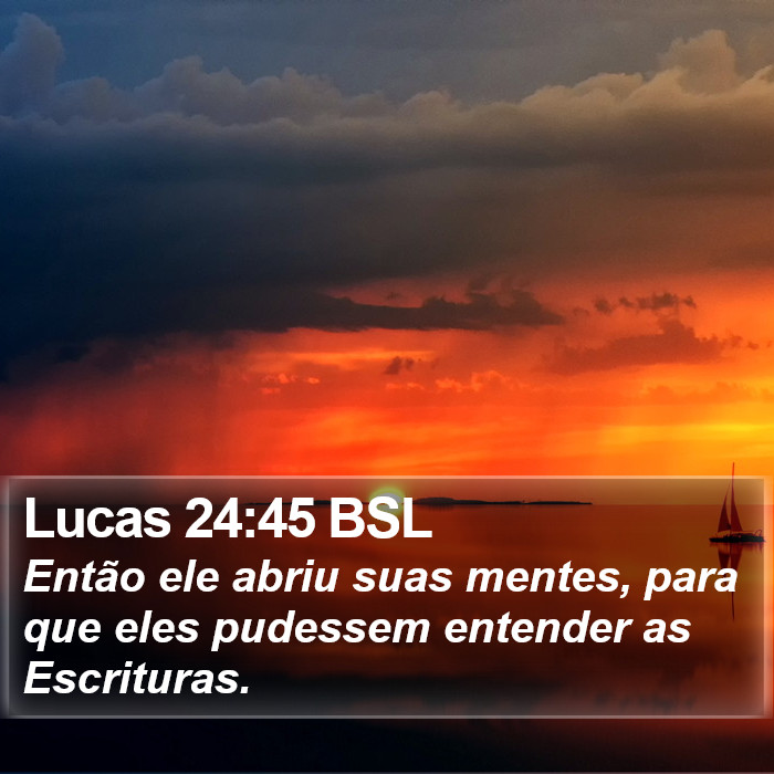 Lucas 24:45 BSL Bible Study