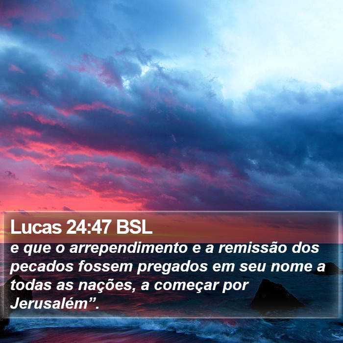 Lucas 24:47 BSL Bible Study