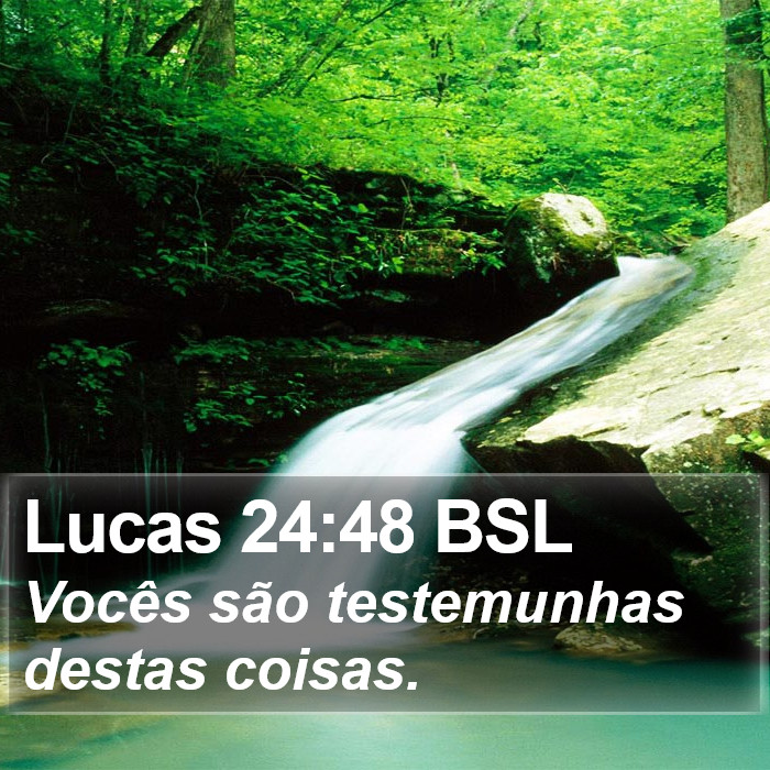Lucas 24:48 BSL Bible Study
