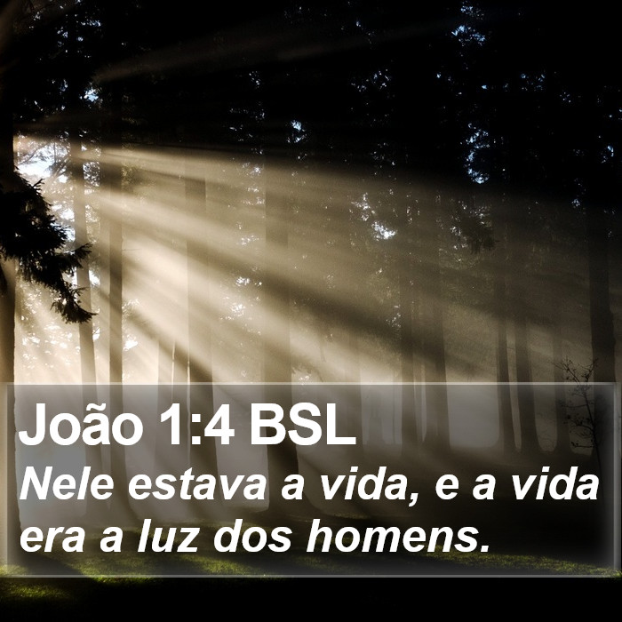 João 1:4 BSL Bible Study