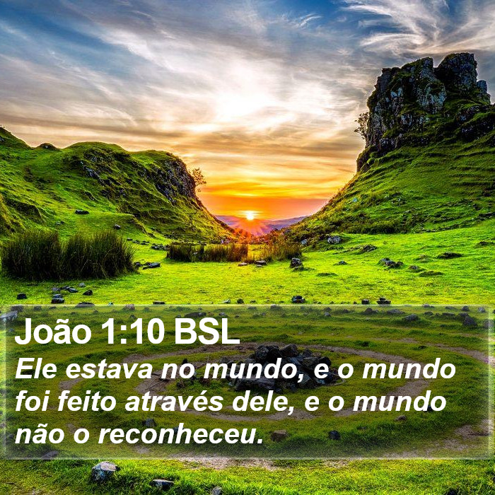 João 1:10 BSL Bible Study