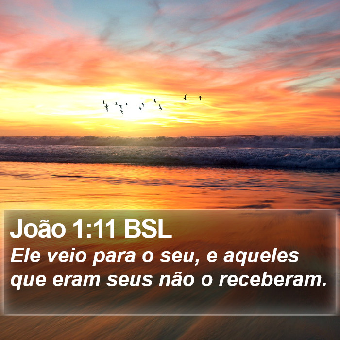 João 1:11 BSL Bible Study