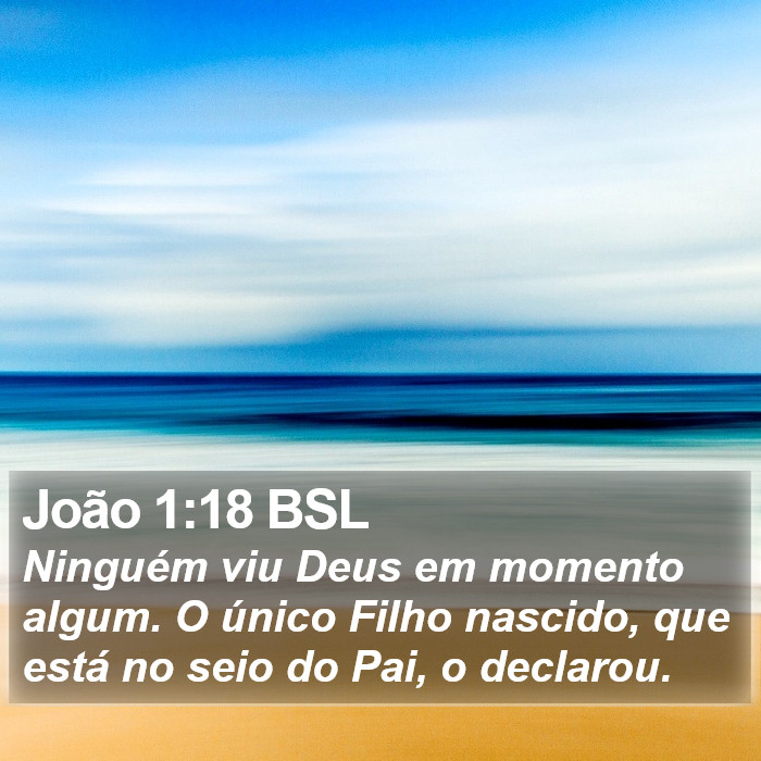 João 1:18 BSL Bible Study