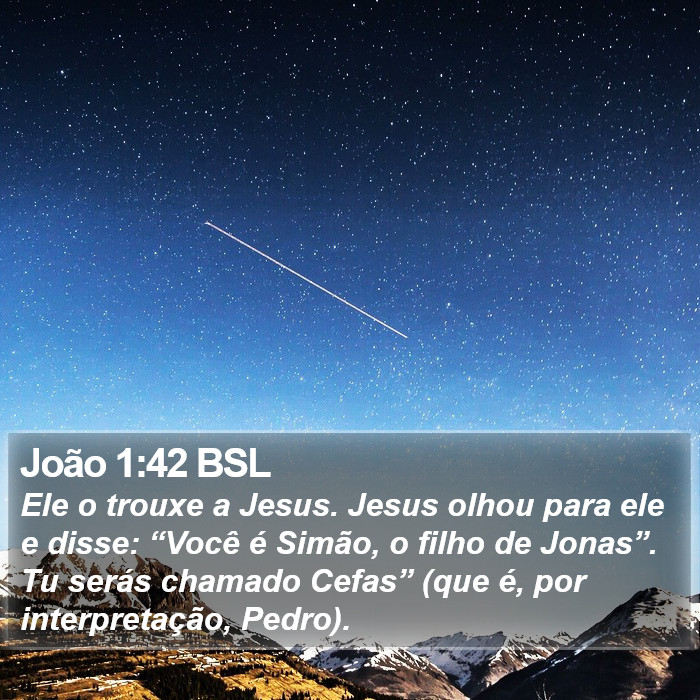 João 1:42 BSL Bible Study