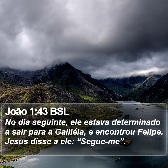 João 1:43 BSL Bible Study