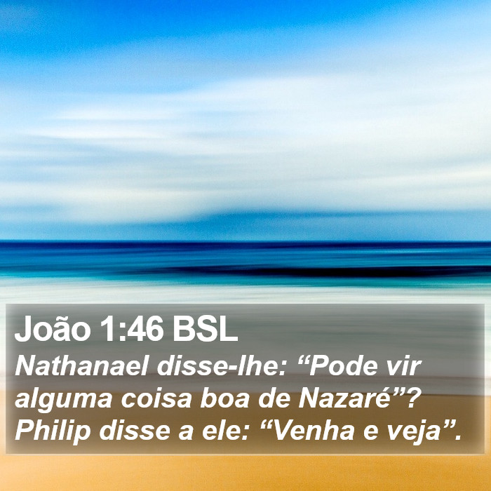 João 1:46 BSL Bible Study