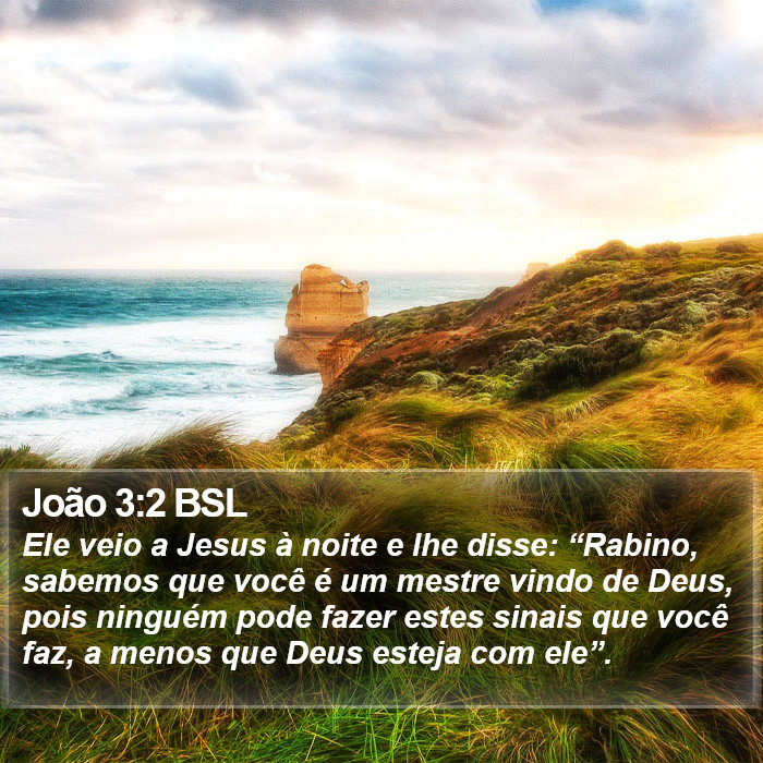 João 3:2 BSL Bible Study