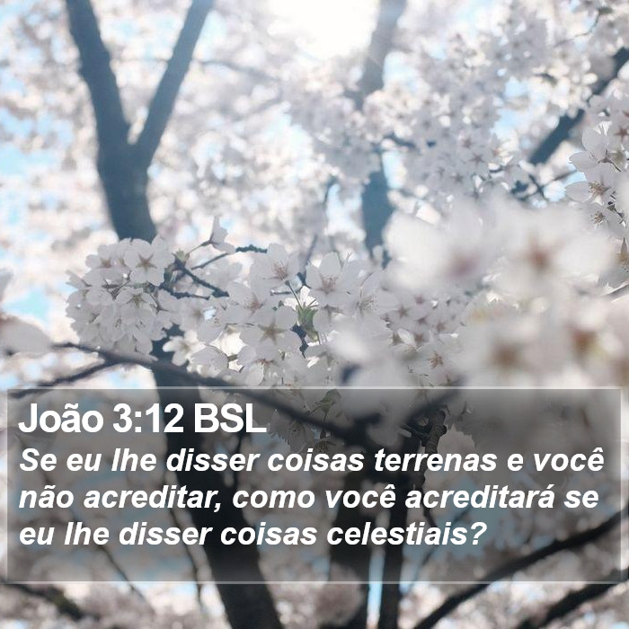 João 3:12 BSL Bible Study