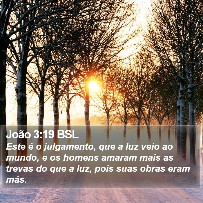 João 3:19 BSL Bible Study