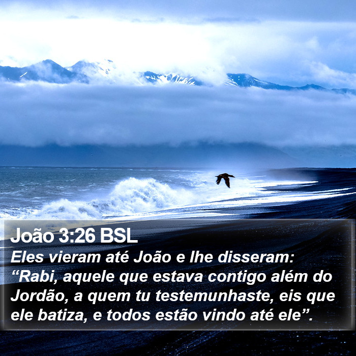 João 3:26 BSL Bible Study