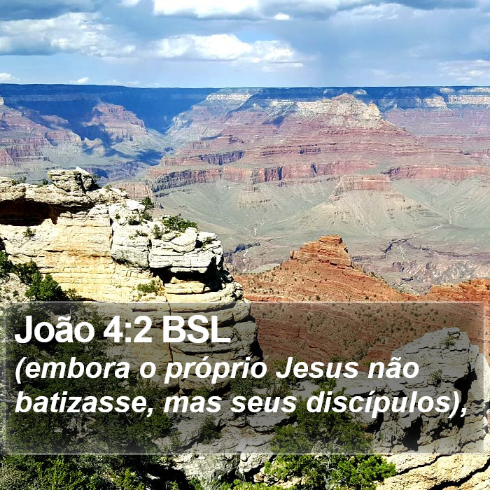 João 4:2 BSL Bible Study