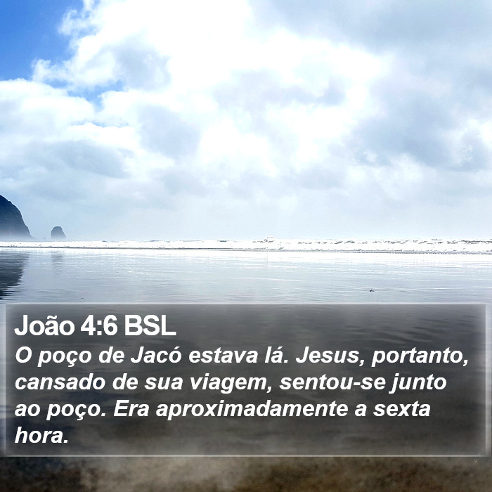 João 4:6 BSL Bible Study