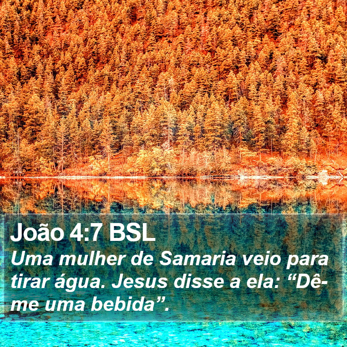 João 4:7 BSL Bible Study