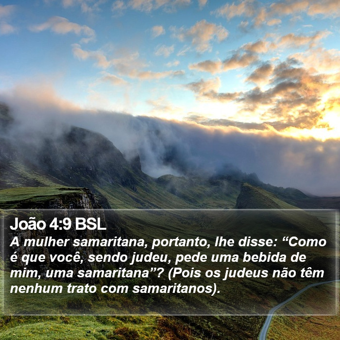 João 4:9 BSL Bible Study