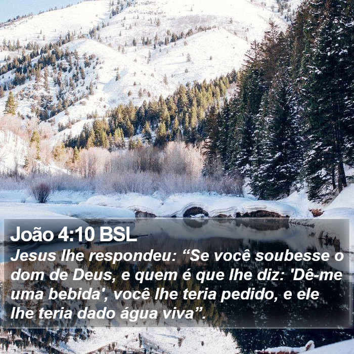 João 4:10 BSL Bible Study