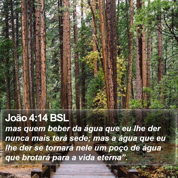 João 4:14 BSL Bible Study