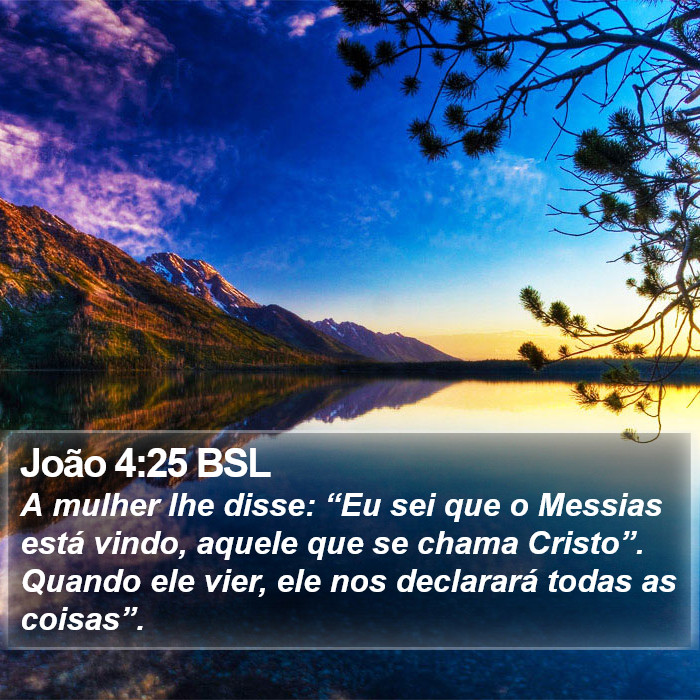 João 4:25 BSL Bible Study