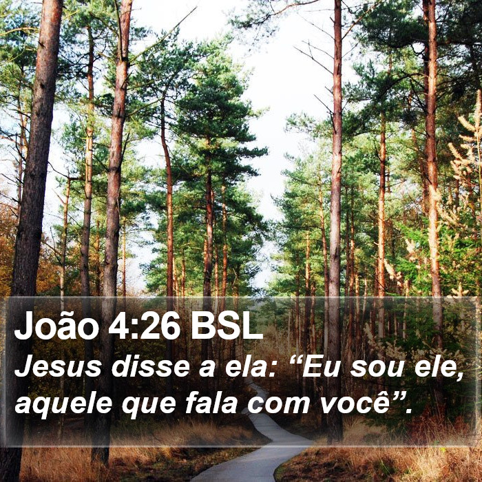 João 4:26 BSL Bible Study