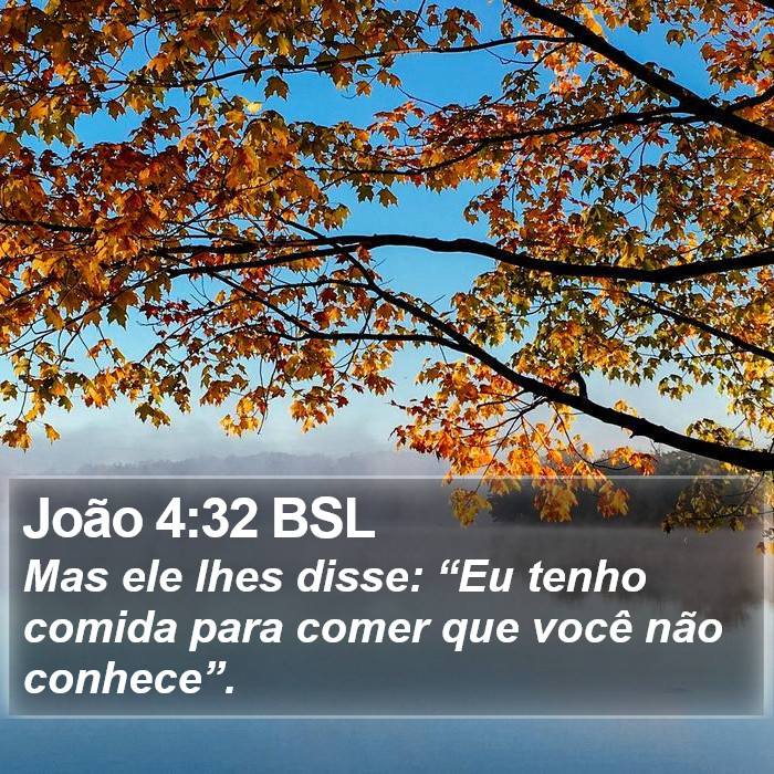 João 4:32 BSL Bible Study