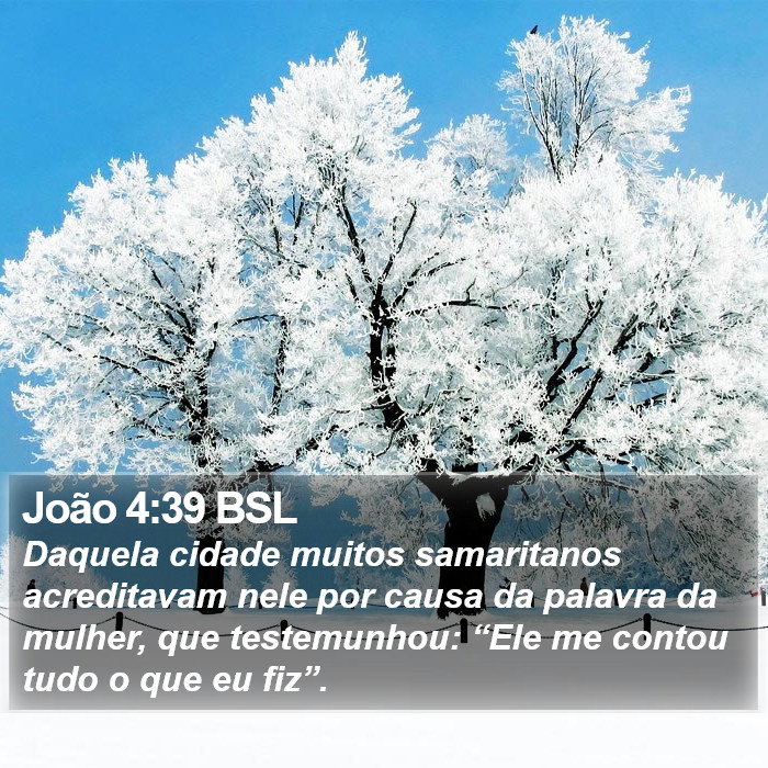 João 4:39 BSL Bible Study