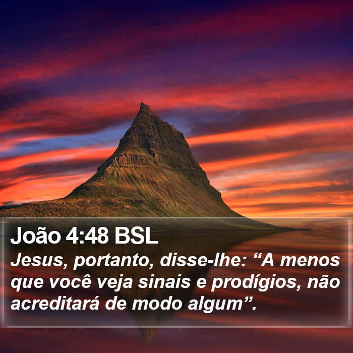 João 4:48 BSL Bible Study