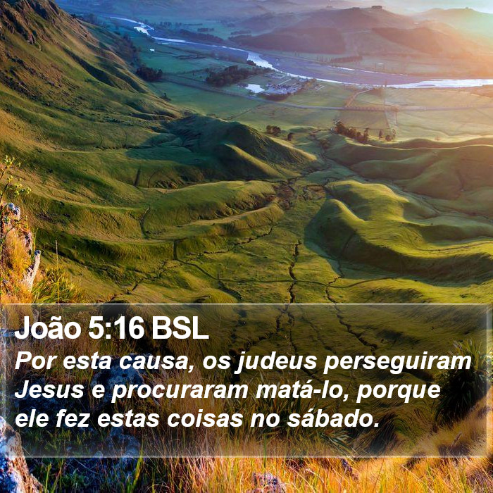 João 5:16 BSL Bible Study