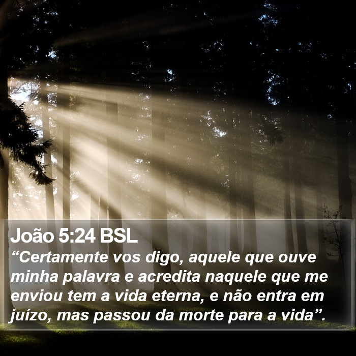 João 5:24 BSL Bible Study
