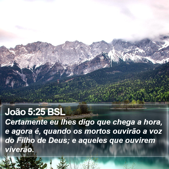João 5:25 BSL Bible Study