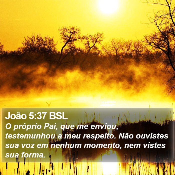 João 5:37 BSL Bible Study
