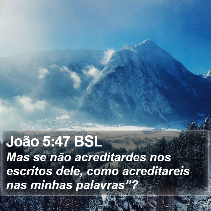 João 5:47 BSL Bible Study