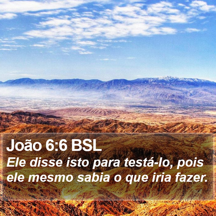 João 6:6 BSL Bible Study