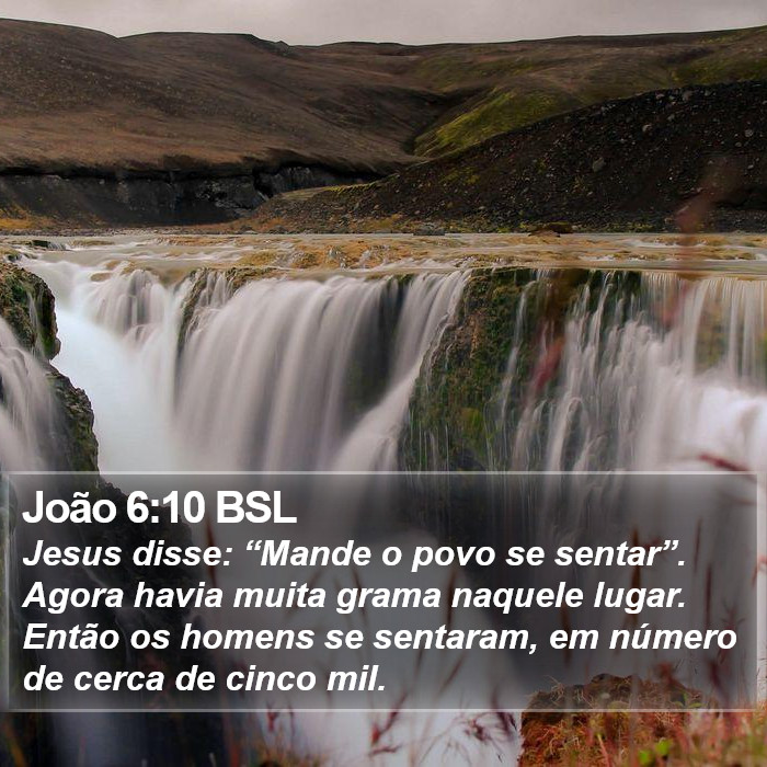 João 6:10 BSL Bible Study