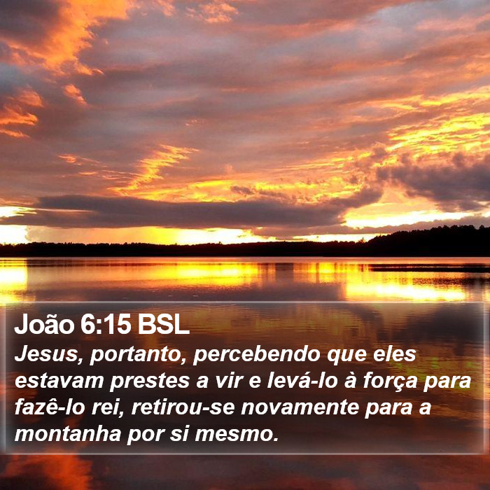 João 6:15 BSL Bible Study