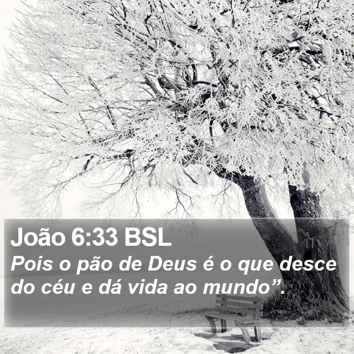 João 6:33 BSL Bible Study