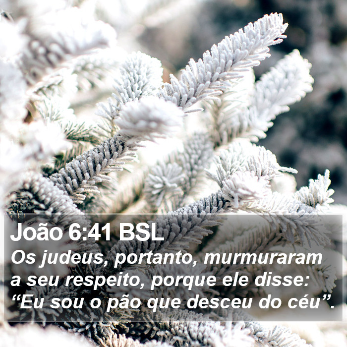 João 6:41 BSL Bible Study