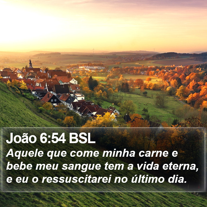 João 6:54 BSL Bible Study