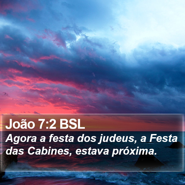 João 7:2 BSL Bible Study