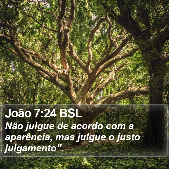 João 7:24 BSL Bible Study