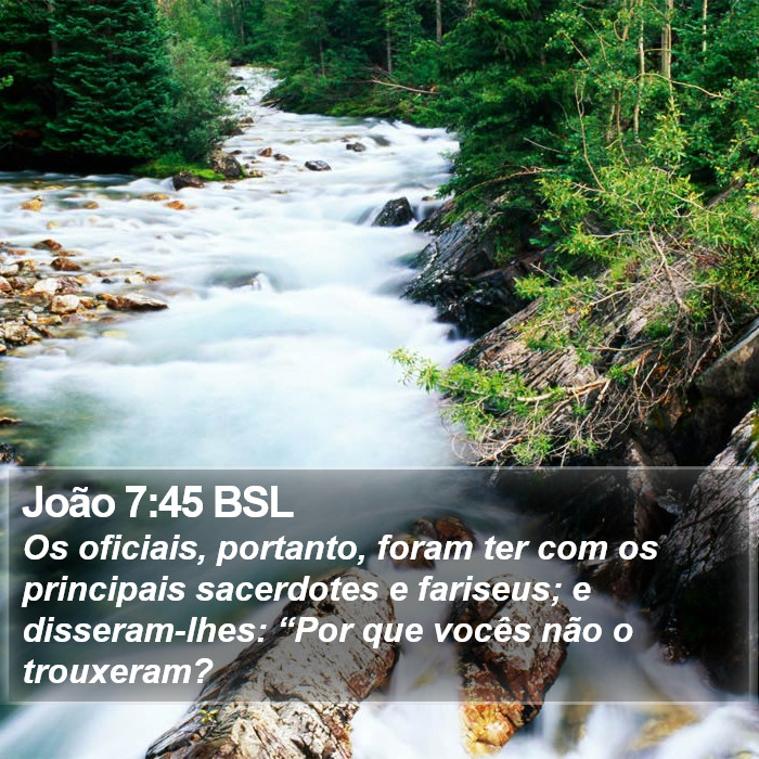 João 7:45 BSL Bible Study