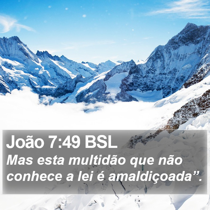 João 7:49 BSL Bible Study