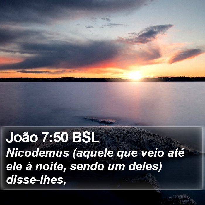 João 7:50 BSL Bible Study