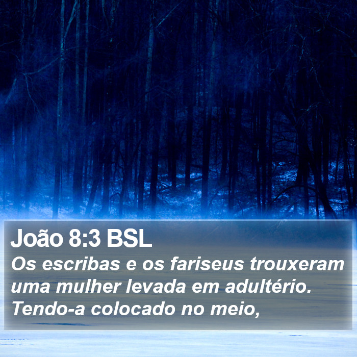 João 8:3 BSL Bible Study