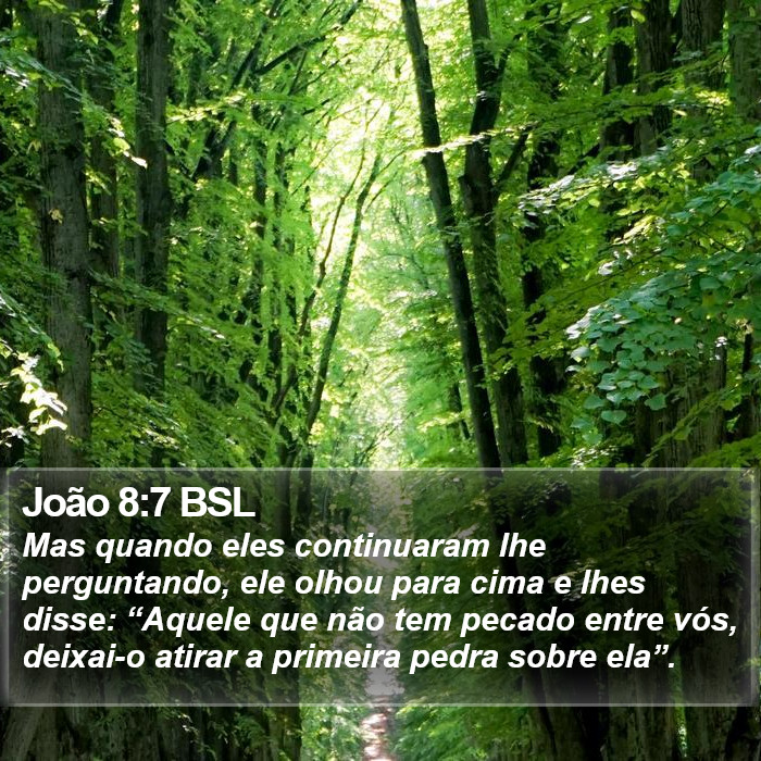 João 8:7 BSL Bible Study