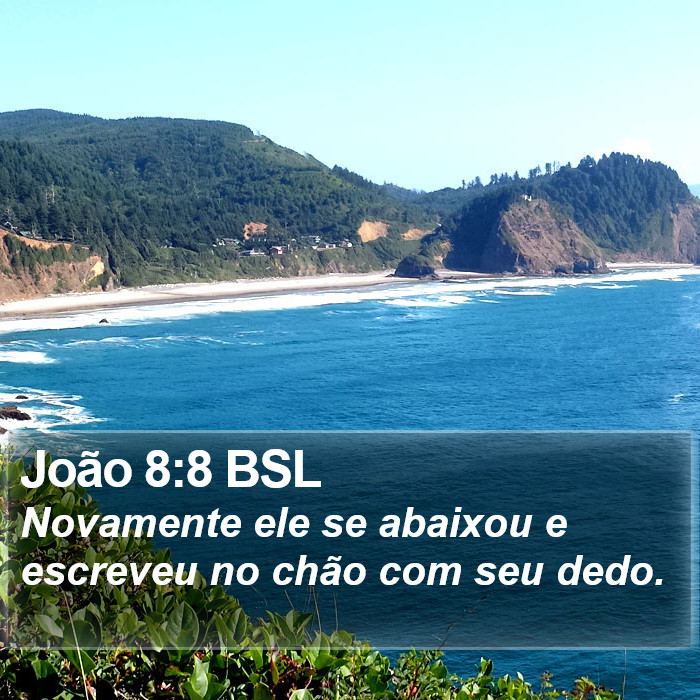 João 8:8 BSL Bible Study