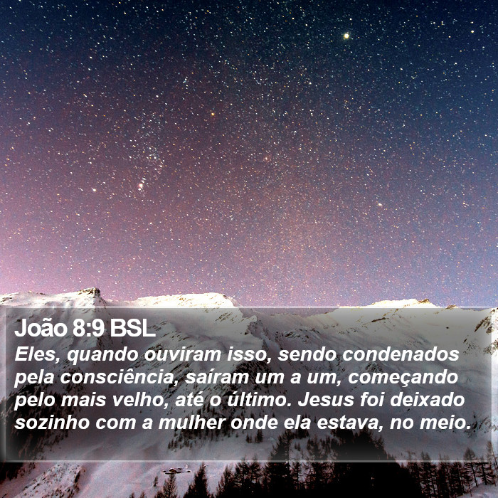 João 8:9 BSL Bible Study