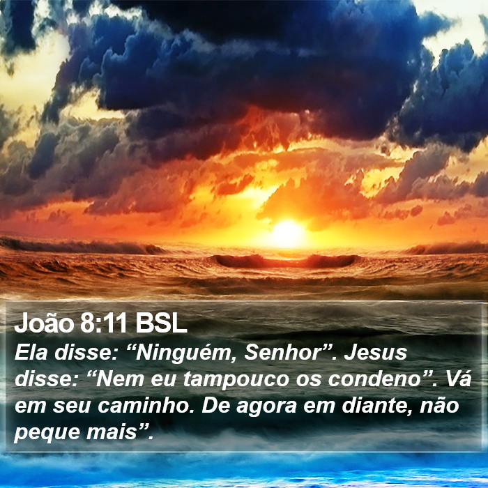 João 8:11 BSL Bible Study