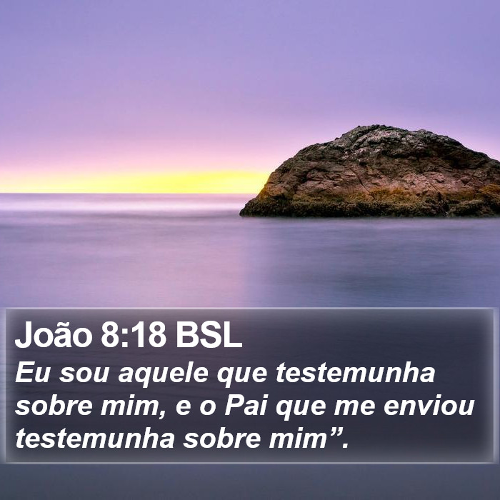 João 8:18 BSL Bible Study